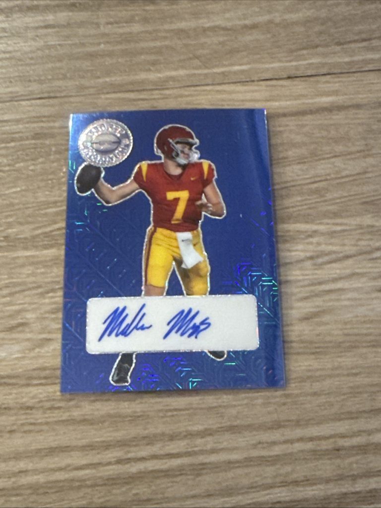 2023 Leaf Pro Set Metal Miller Moss Auto Autograph Mojo Blue #d /15