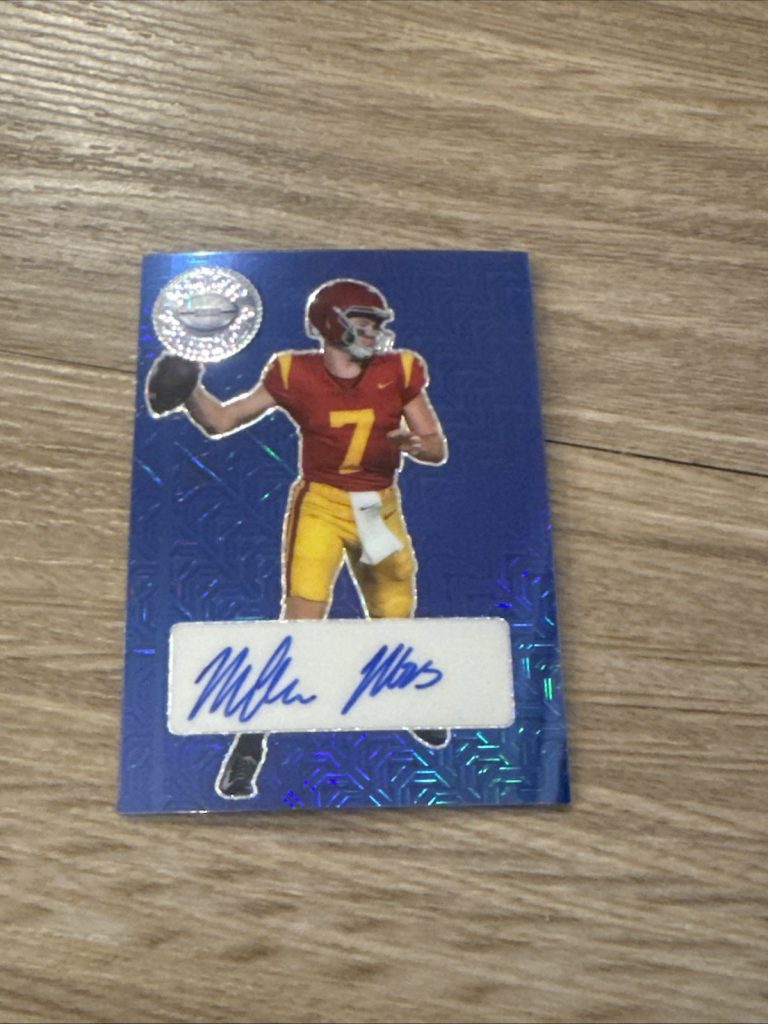 2023 Leaf Pro Set Metal Miller Moss Auto Autograph Mojo Blue #d /15