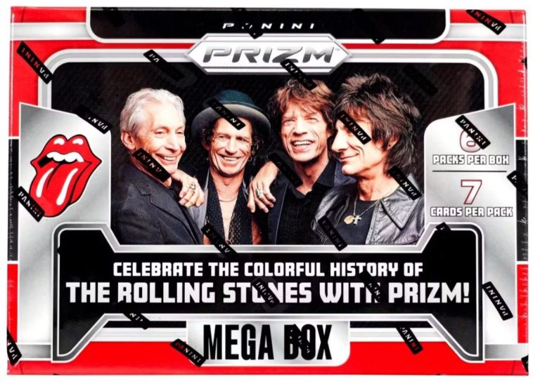 2024 Panini Prizm The Rolling Stones Factory Sealed Hobby Mega Box