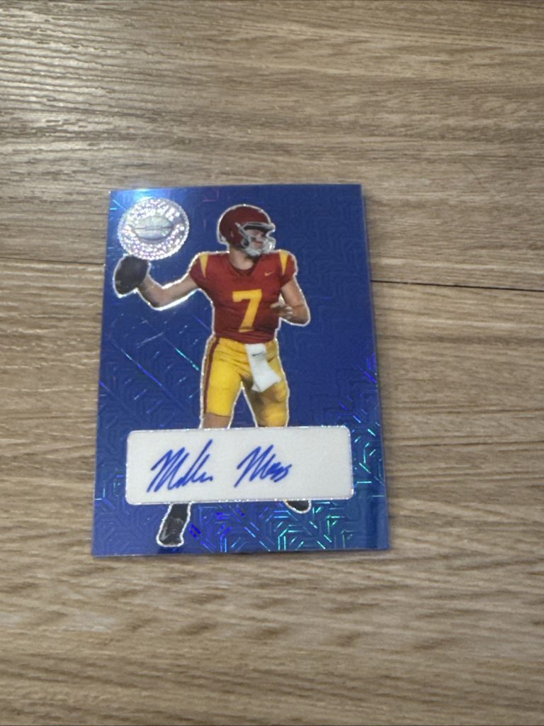 2023 Leaf Pro Set Metal Miller Moss Auto Autograph Mojo Blue #d /15