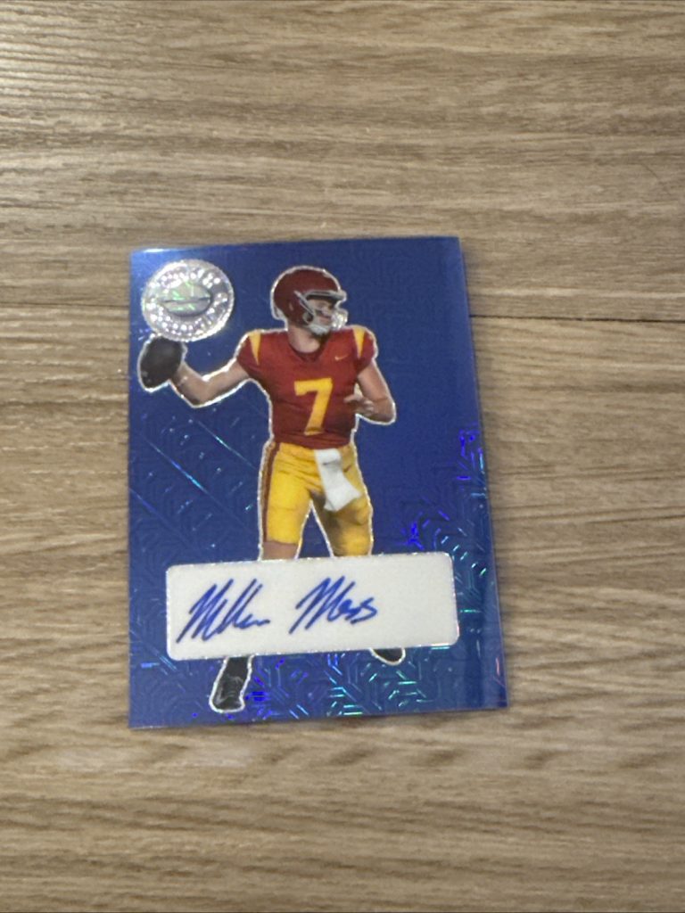 2023 Leaf Pro Set Metal Miller Moss Auto Autograph Mojo Blue #d /15