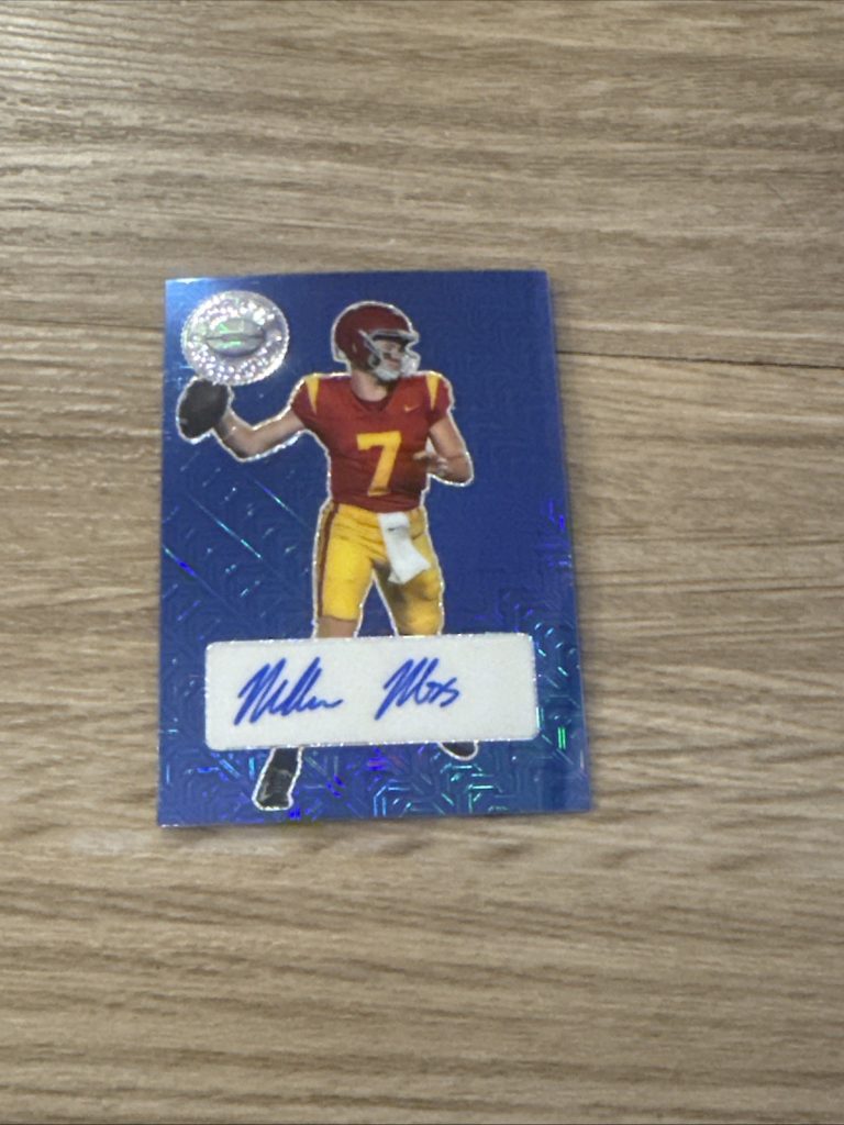 2023 Leaf Pro Set Metal Miller Moss Auto Autograph Mojo Blue #d /15