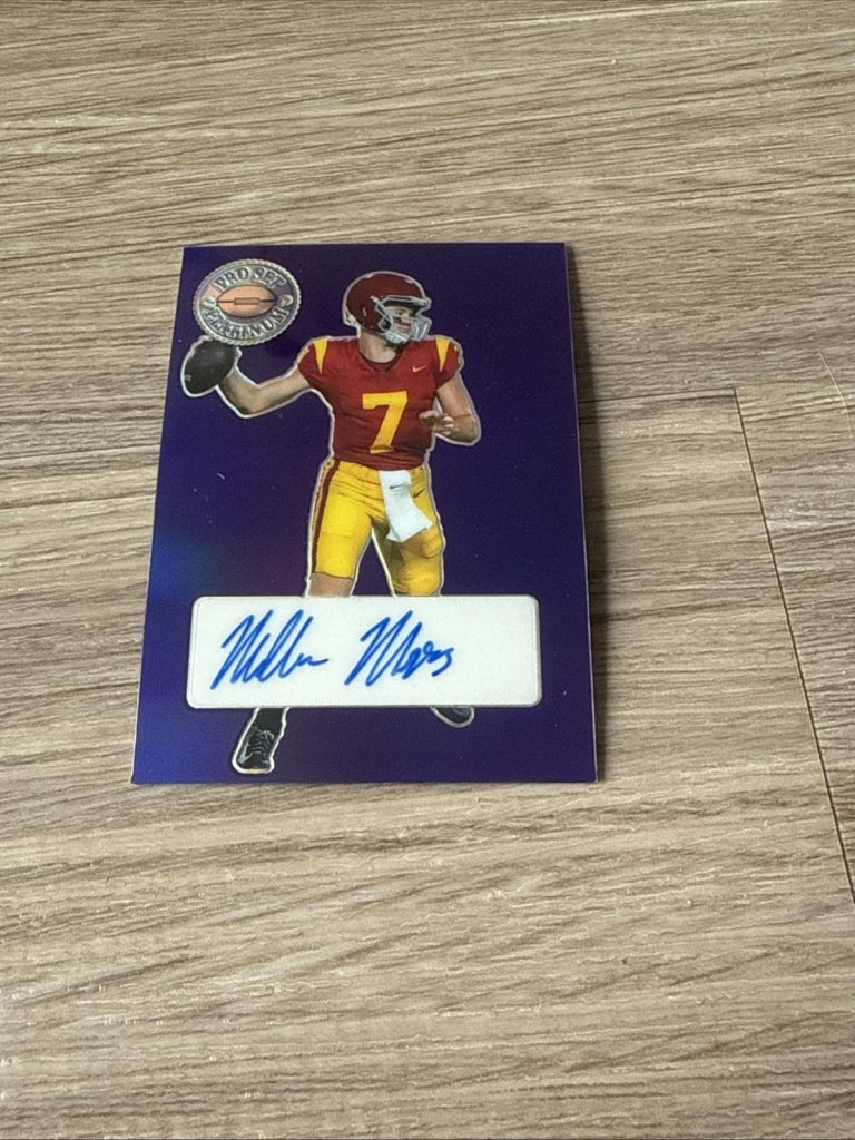 2023 Leaf Pro Set Metal Miller Moss Auto Autograph Mojo Blue #d /15