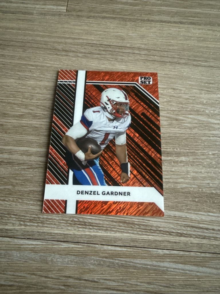 2024 Pro Set Shimmer Orange Denzel Gardner 2/10