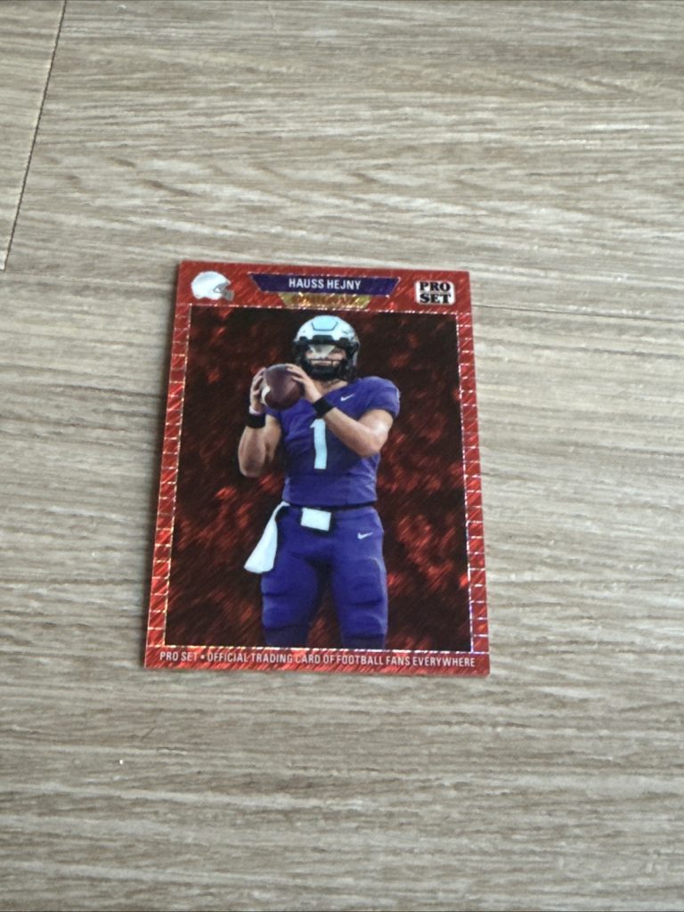 2024 Pro Set Shimmer Red Hauss Hejny 2/5
