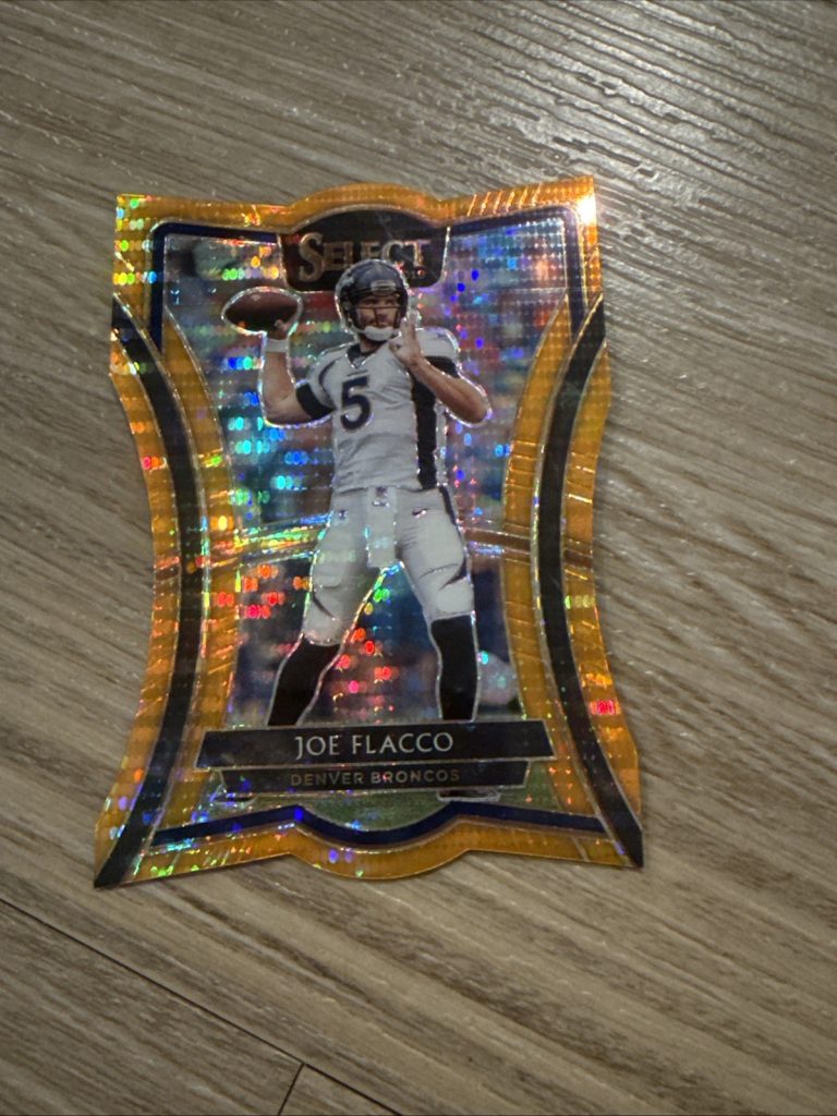 2019 Panini Select Premier Level Die-Cut Pulsar #162 Joe Flacco 9/11