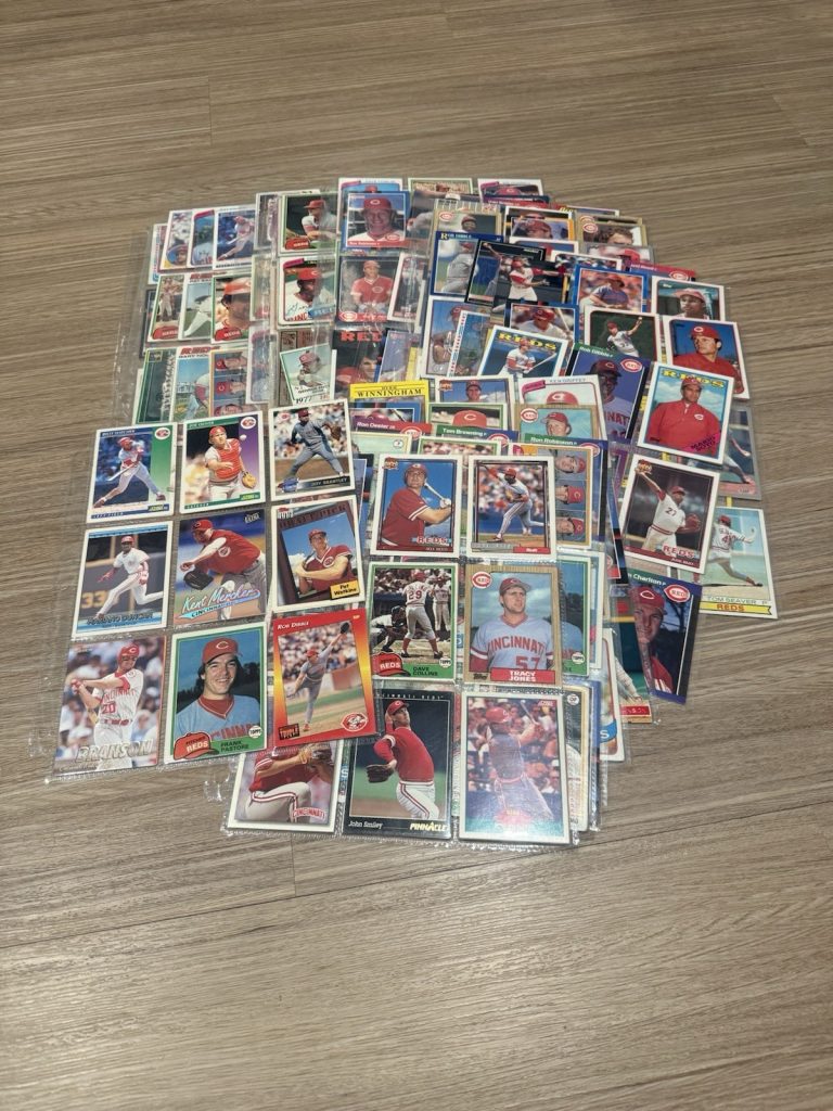 Cincinnati Reds Baseball Card Lot 1970s 1980s Topps Fleer Donruss MLB Vintage