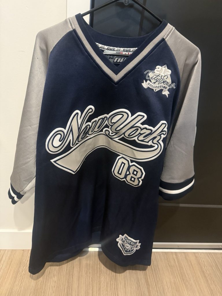 212 NYC City Series Collection New York 08 Jersey Shirt XL Vintage 2000s