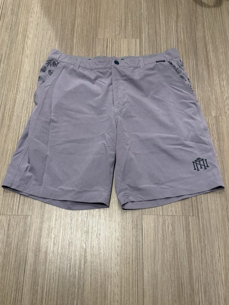 Swannies Golf Shorts Men’s Size 34 Gray Stretch Performance Athletic Casual