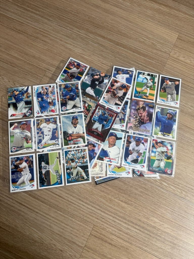 Toronto Blue Jays Baseball Card Lot – Bautista, Donaldson, Halladay, Encarnacion