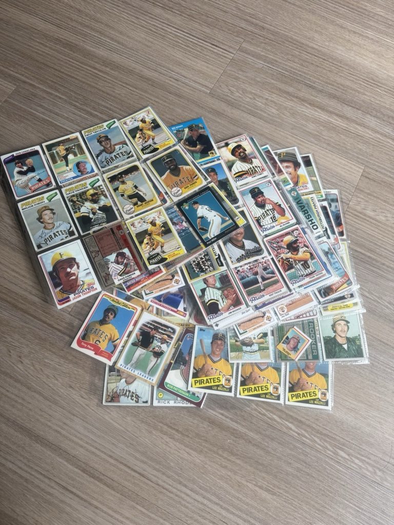 Pittsburgh Pirates Baseball Card Lot – Clemente, Stargell, Bonds, McCutchen
