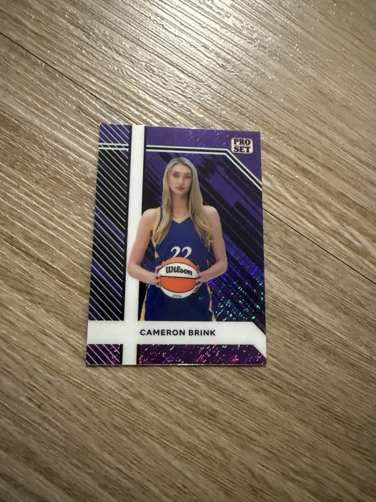 Cameron Brink 2024 Pro Set Promo Shimmer Purple #PSB-2 /199 WNBA Rookie Sparks