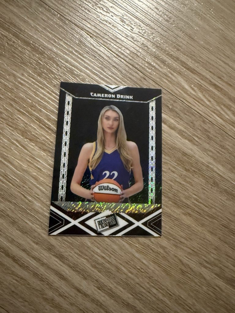 Cameron Brink 2024 Press Pass Promo Shimmer Black #PPB-2 /25 WNBA Rookie Sparks