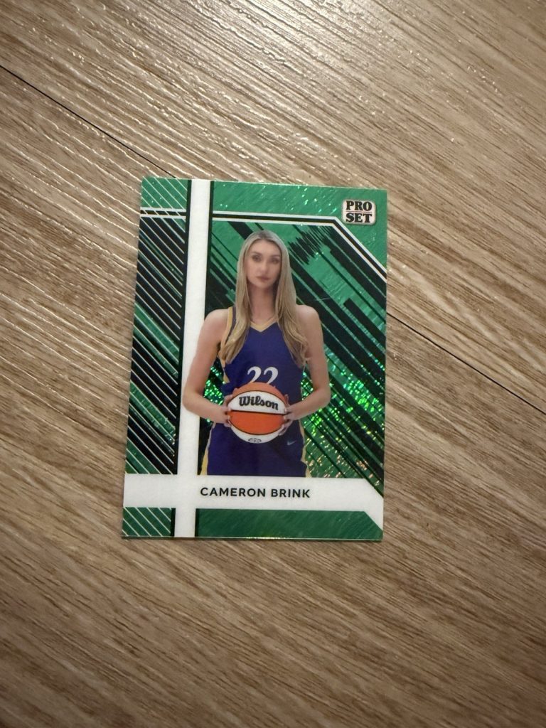 Cameron Brink 2024 Pro Set Promo Shimmer Green #PSB-2 /50 WNBA Rookie Sparks