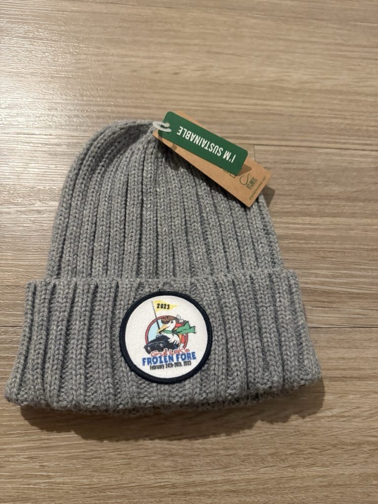 Atlantis Shore Gray Beanie – US Foods Frozen Fore 2023 Hat Recycled Polyester