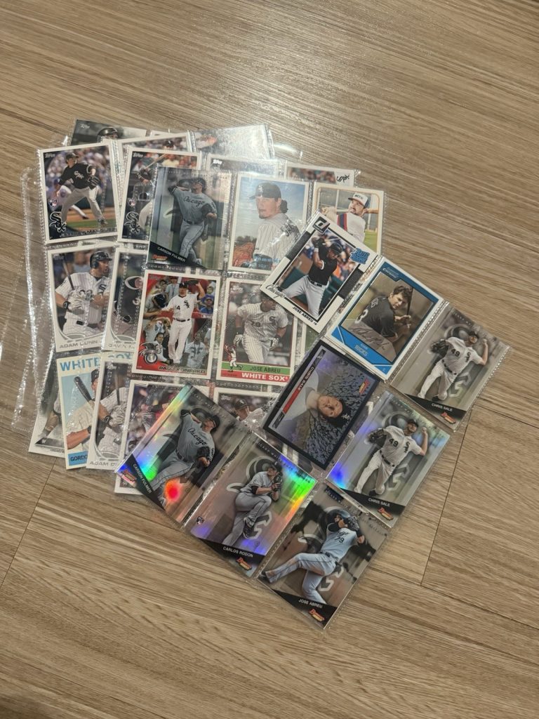 Chicago White Sox Baseball Cards Lot Abreu Sale Konerko Dunn Beckham Peavy