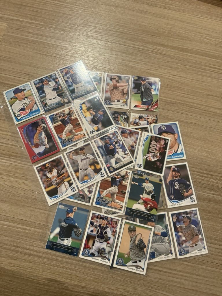 San Diego Padres Baseball Cards Lot Gwynn Kimbrel Kemp Gyorko Headley Alonso