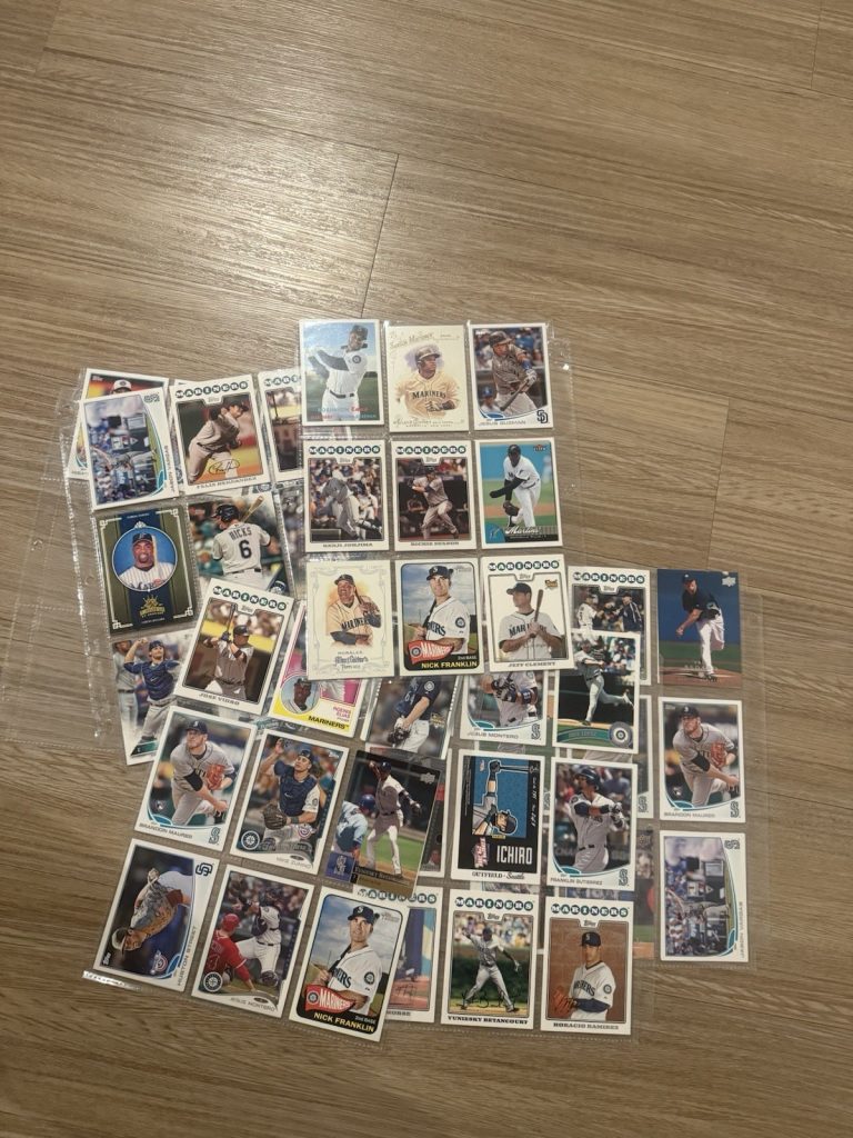 Seattle Mariners Baseball Card Lot – Ichiro Felix Hernandez Cano Seager Zunino
