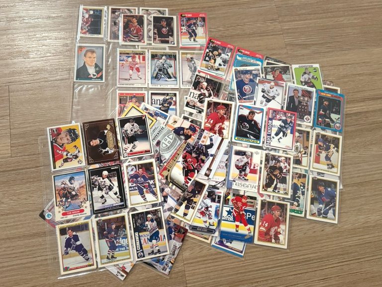 Vintage & Modern Hockey Card Lot NHL Stars Inserts Rookies Mixed Brands