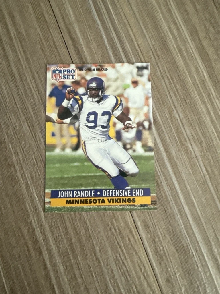 1991 Pro Set John Randle #835 Minnesota Vikings NFL Football Card