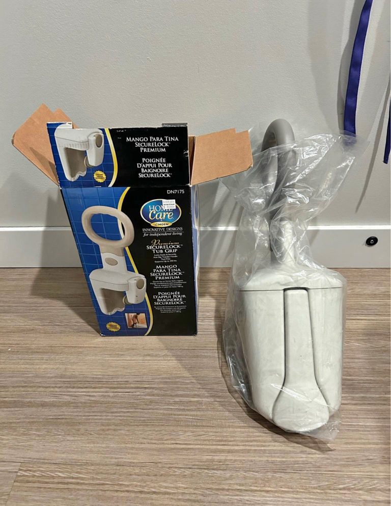 Moen Home Care SecureLock Tub Grip DN7175 Premium Bath Safety Handle New
