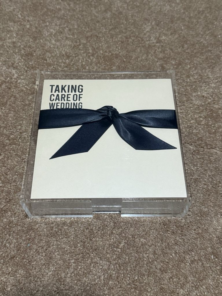 Santa Barbara Design Studio Wedding Notes Acrylic Box 125 Sheets Gift