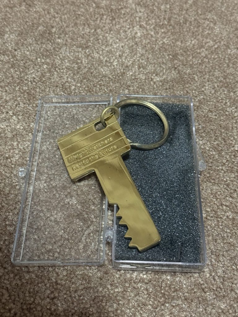 Marine Toys for Tots Brass Key Keychain Medal Every Child Deserves a Lifetime