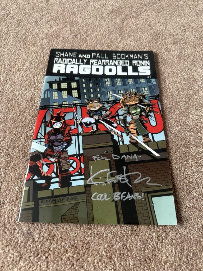 Ragdolls #1 Signed Autographed Shane Paul Bookman Comic 2018 Inscribed