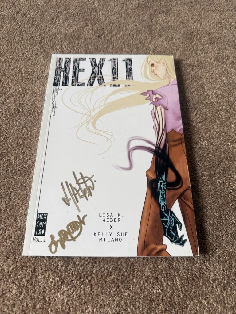 HEX11 Vol 1 The Magic Age Rises Signed Autographed TPB HexComix