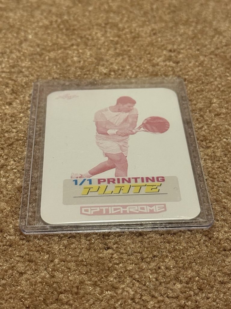 2024 Leaf Eclectic Carlos Alcaraz Magenta Printing Plate 1/1 Optichrome Whatnot