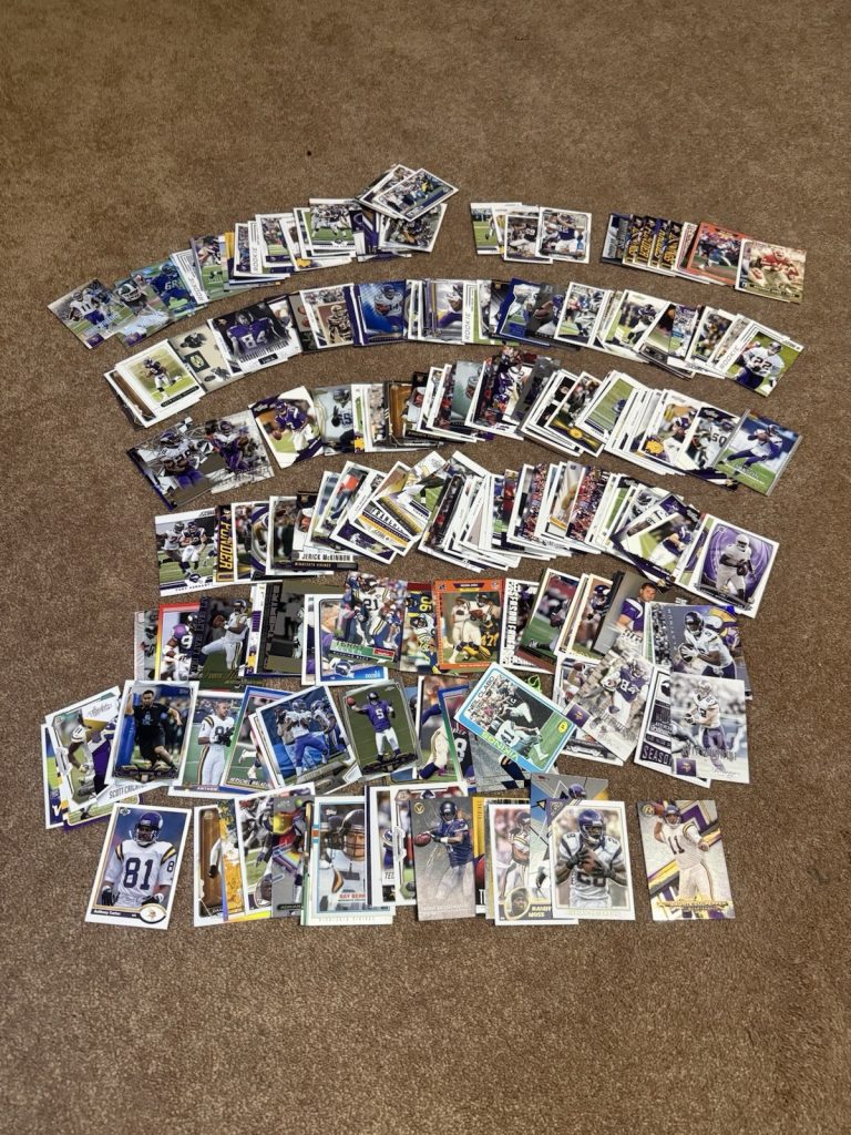 Minnesota Vikings Football Card Lot – Stars, Rookies, Inserts