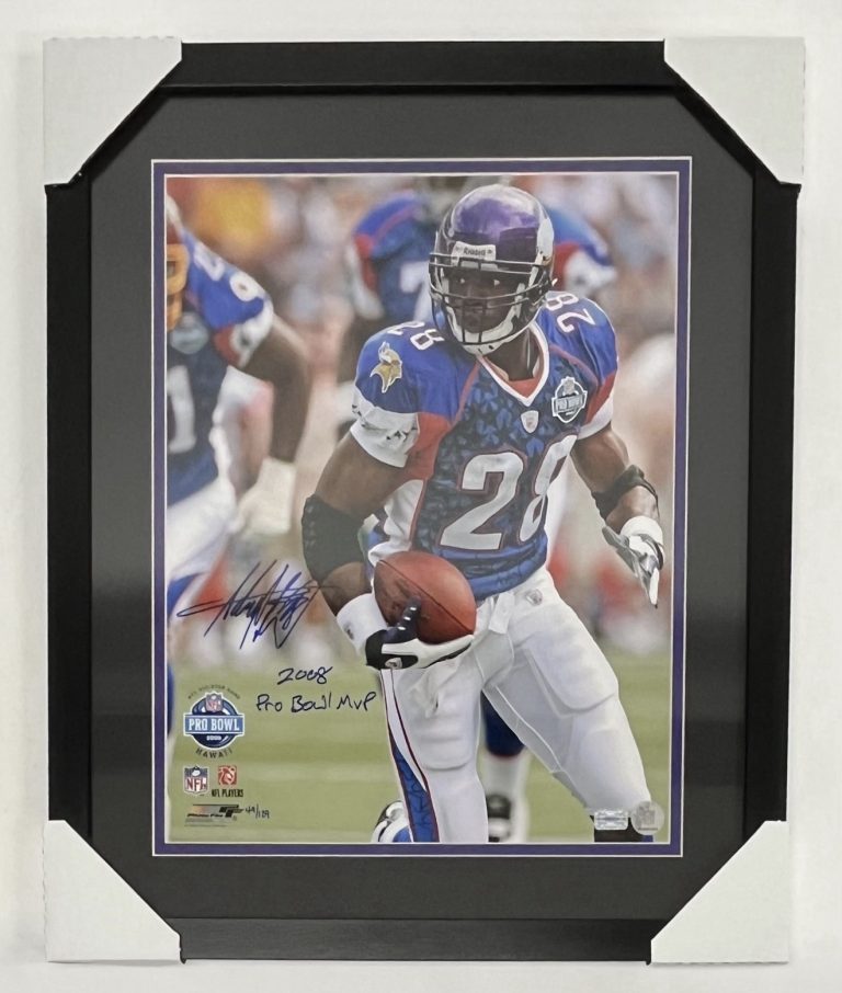 Adrian Peterson Signed 16x20 Photo 2008 Pro Bowl MVP LE 49/129 AD28