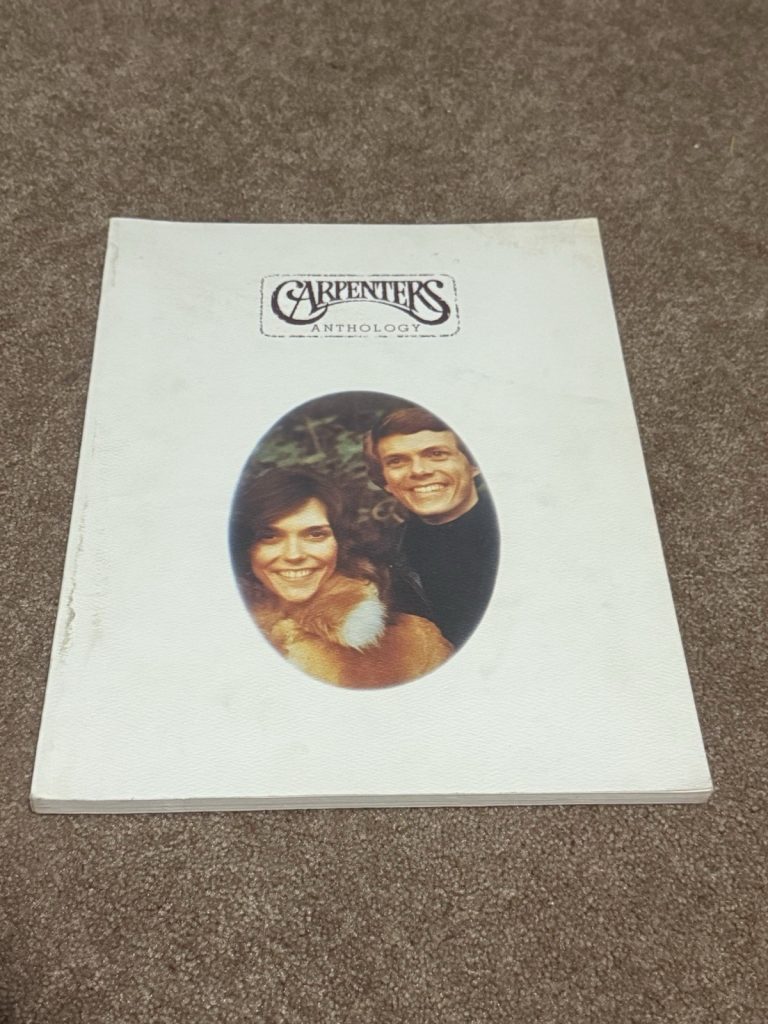 Carpenters Anthology Piano Vocal Guitar Sheet Music Songbook Vintage