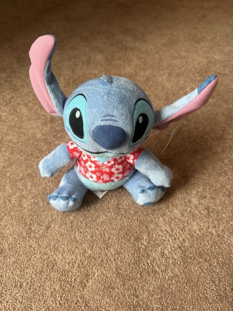 Disney Stitch Plush Toy Red Hawaiian Shirt Lilo & Stitch Just Play