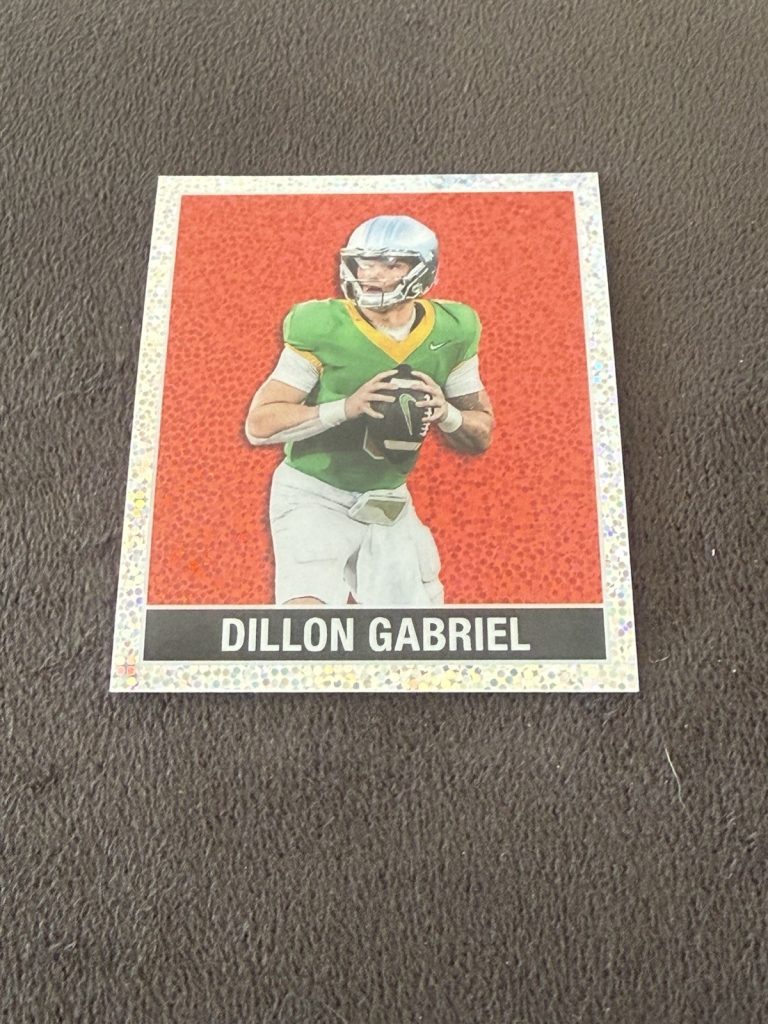 Dillon Gabriel 2025 Leaf 15th Anniversary Gold Leaf Stars SSP Gold /3 #48B-42