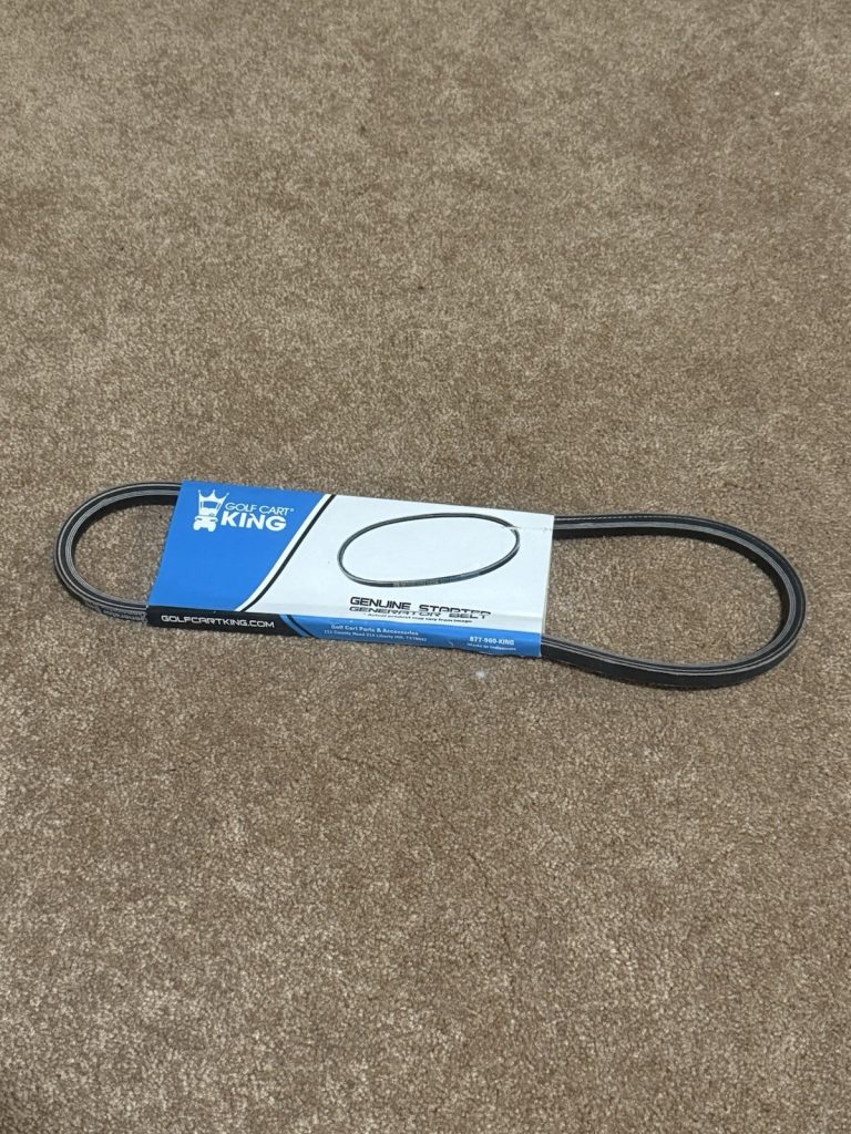Golf Cart King Starter Generator Belt Genuine Replacement Drive Belt