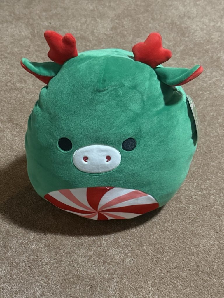 Squishmallows Zunir Christmas Reindeer 8” Plush Jazwares NWT