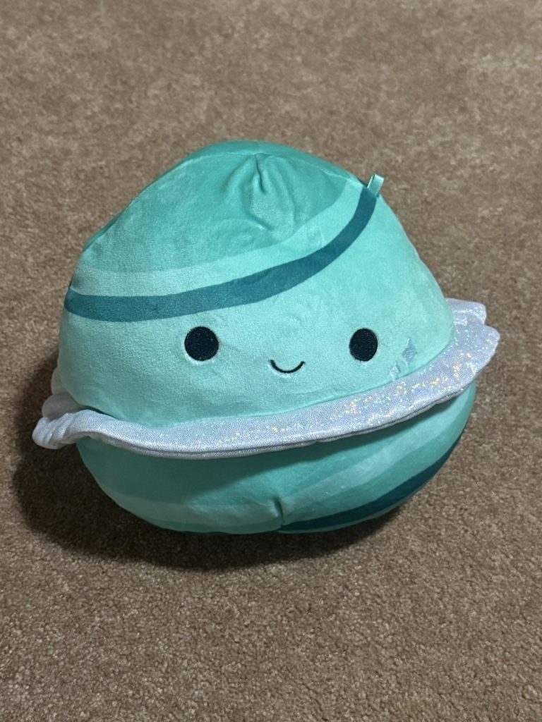 Squishmallow Kellytoy Plush Hugo The Teal Blue Planet Space Squad 8