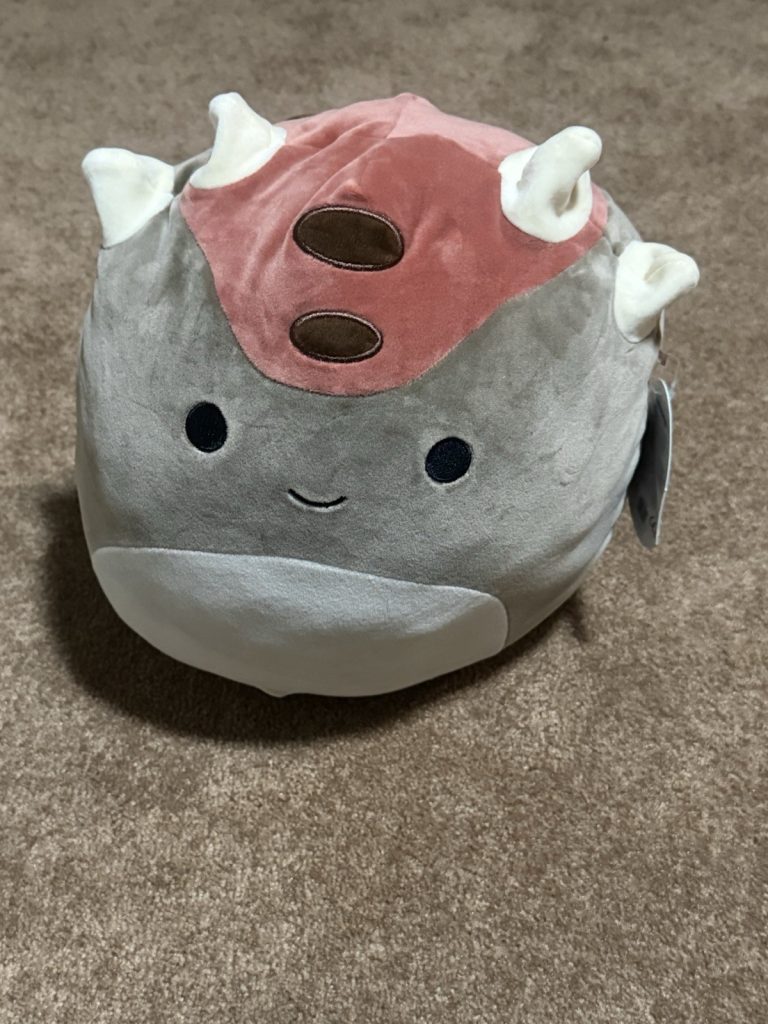 Squishmallows Ainhoca the Ankylosaurus 16” Inch Plush Dinosaur Kellytoy NEW NWT