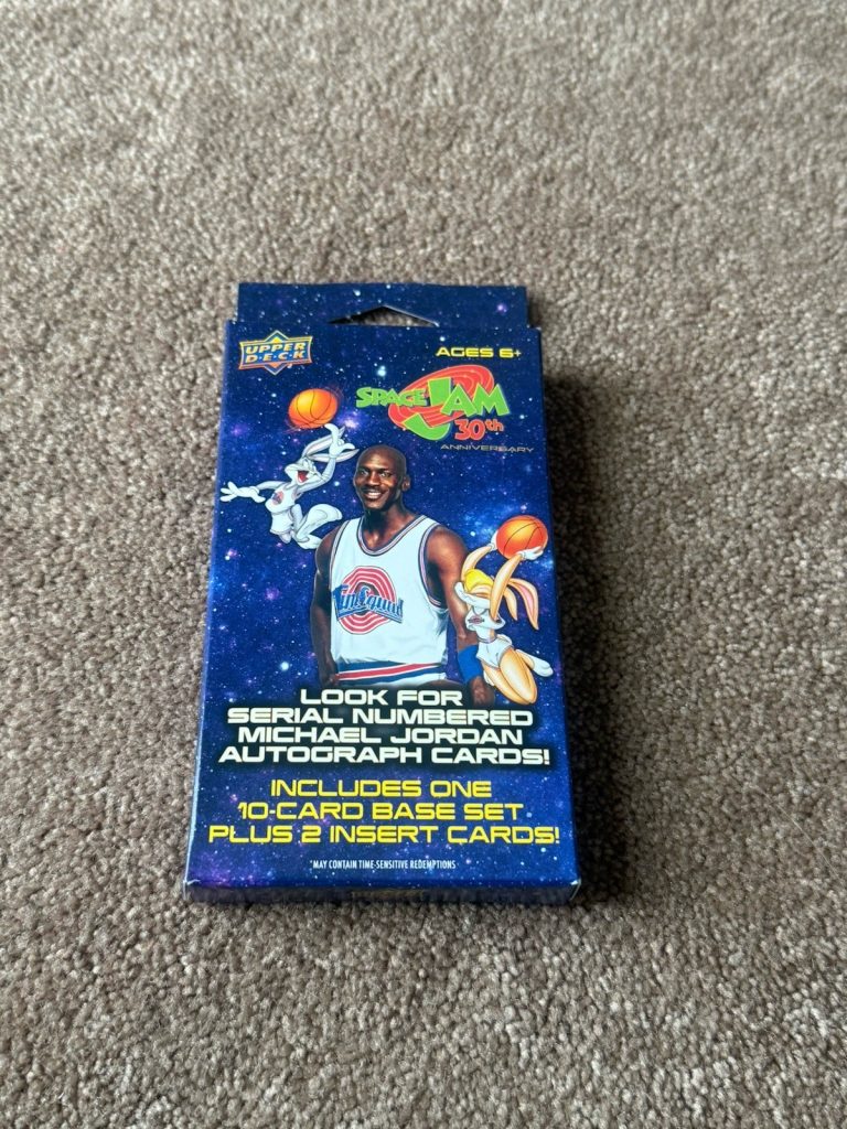 2026 Upper Deck - Space Jam 30th Anv. 12 Card Hanger Box Look For Jordan AUTO