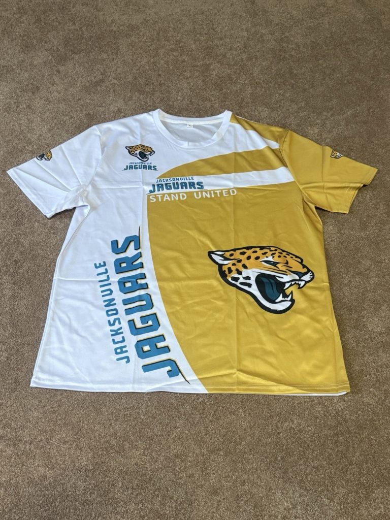 Jacksonville Jaguars Stand United Graphic T-Shirt NFL Fan Shirt Men’s XL
