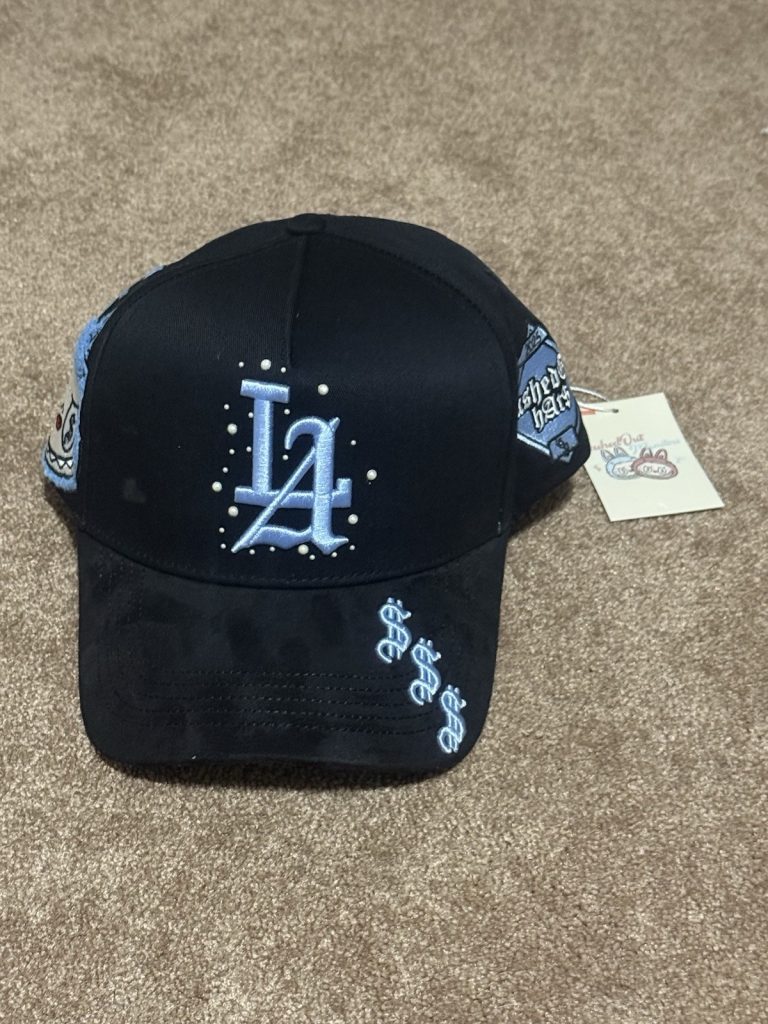 LA Dodgers CashedOut Monsters Hat Black Snapback Embroidered Streetwear NWT