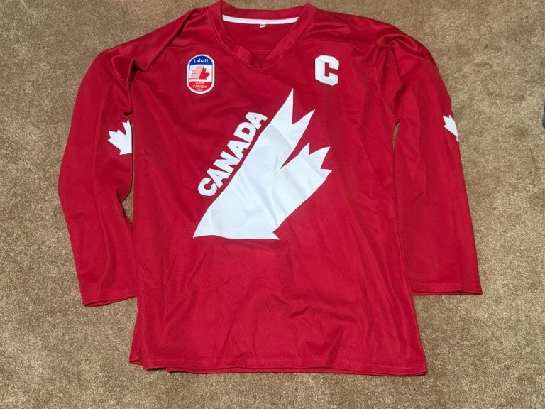 Team Canada Gretzky 99 Hockey Jersey Red Labatt Canada Cup Adult Large