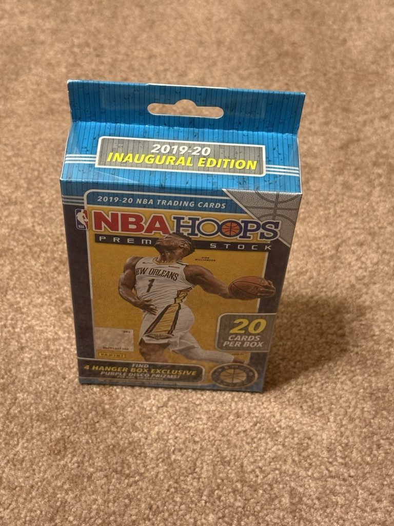 2019-20 Panini NBA Hoops Premium Stock Hanger Box Sealed Zion Ja