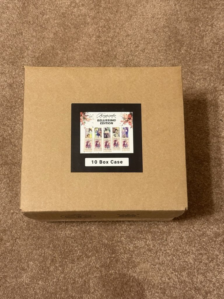 Keepsake Bellissimo Edition Sealed 10 Box Case Trading Cards Hobby Case