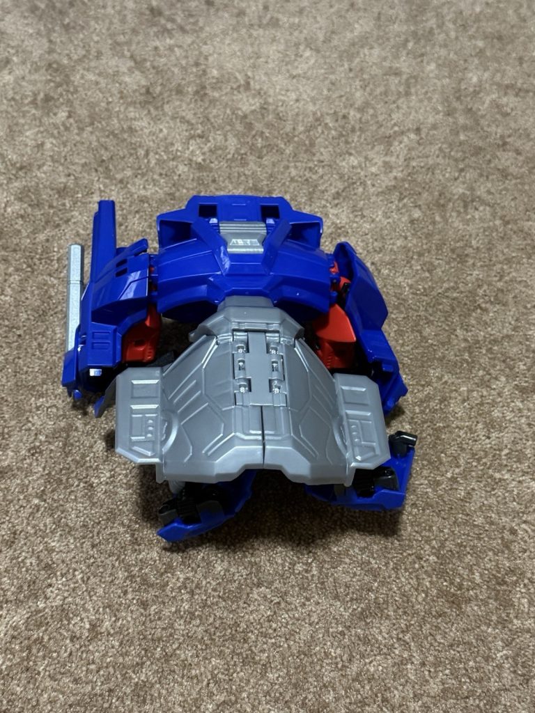 Transforming Robot Battle Armor Wearable Toy Vest Blue Gray Kids Roleplay Gear