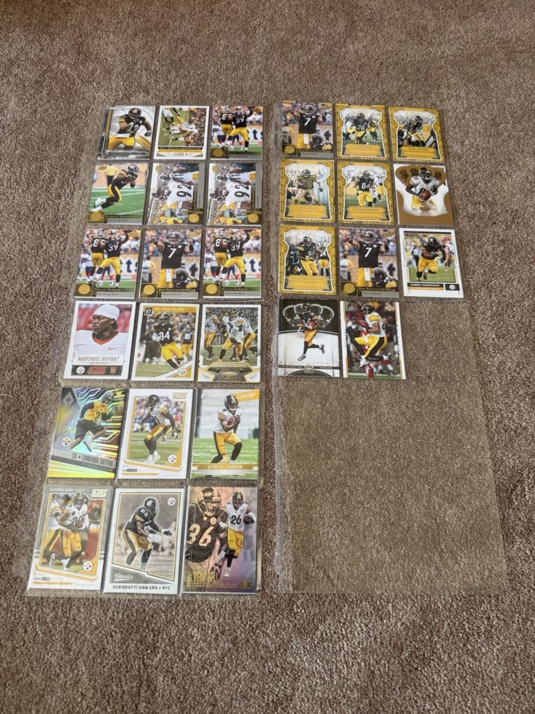 Pittsburgh Steelers Football Card Lot RC Inserts Polamalu Roethlisberger