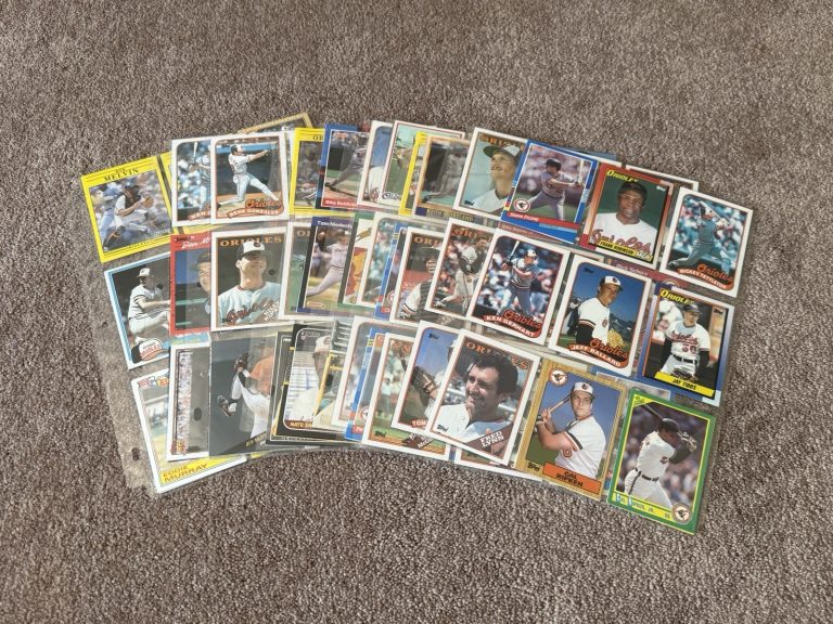 Baltimore Orioles Card Lot 80s 90s Cal Ripken Murray + Inserts