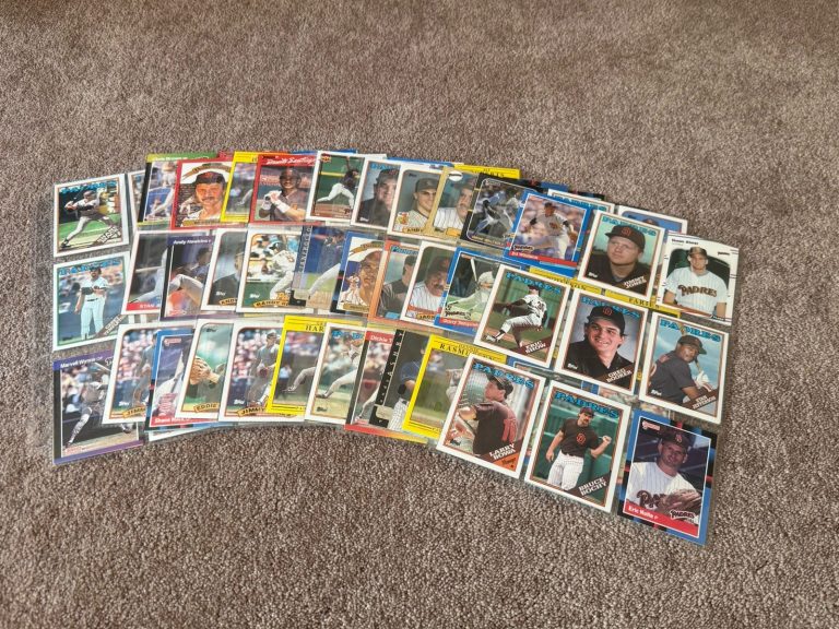San Diego Padres Baseball Card Lot 80s 90s Gwynn Kruk Sheffield +
