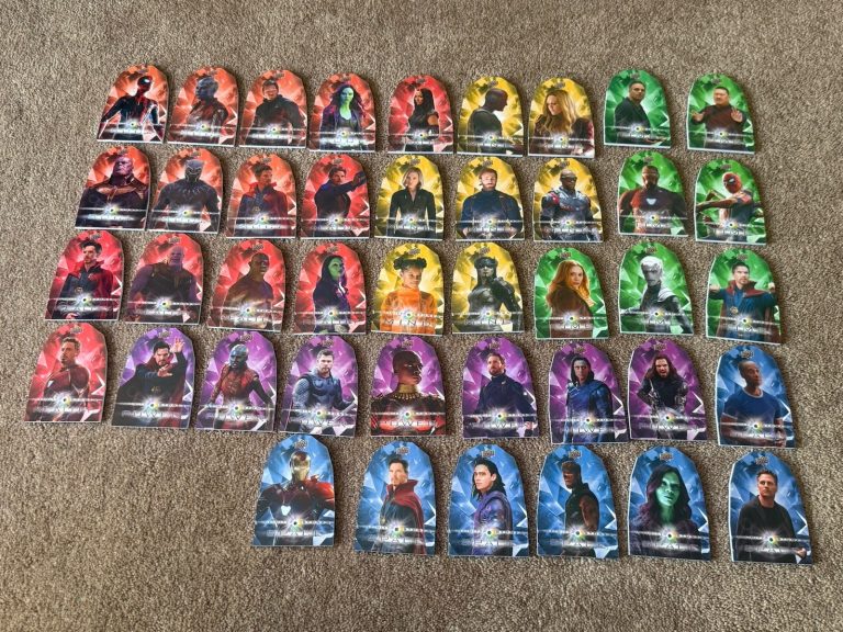 Marvel Avengers Infinity War Upper Deck Infinity Stones Lot /49 Rare Set